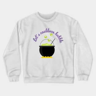 Halloween Witches Cauldron Crewneck Sweatshirt